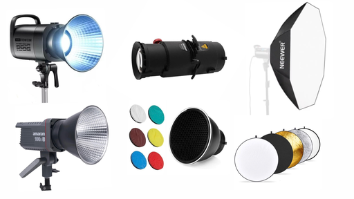 Paquete Iluminación LED´s Bowens