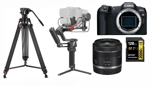 Paquete Ronin Canon EOS R8